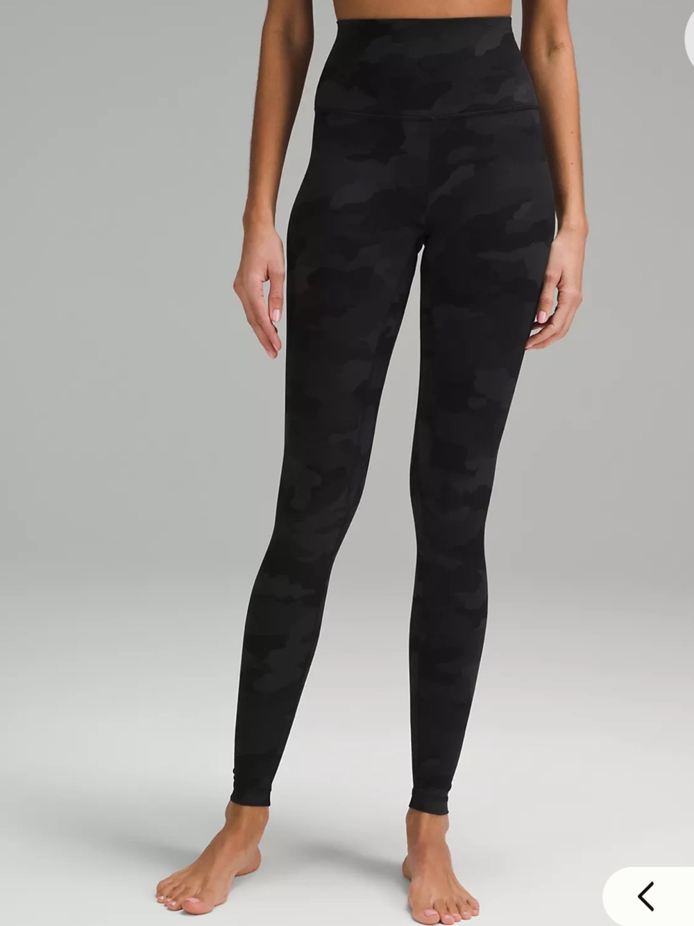 lululemon athletica Black Camo High-Rise Align Leggings